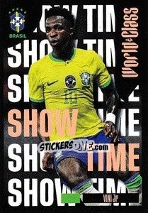 Sticker Vini Jr. – Show Time - FIFA World Class 2024
 n. 59 - Panini