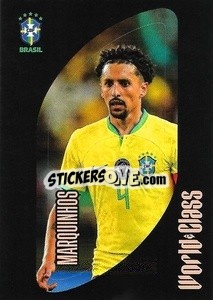Sticker Marquinhos – Line-up - FIFA World Class 2024
 n. 65 - Panini