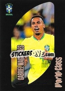 Sticker Gabriel Magalhães – Line-up - FIFA World Class 2024
 n. 66 - Panini