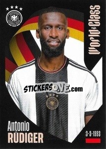 Sticker Antonio Rüdiger - FIFA World Class 2024
 - Panini