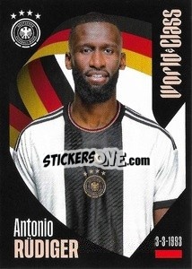 Sticker Antonio Rüdiger - FIFA World Class 2024
 n. 76 - Panini
