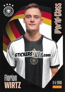 Cromo Florian Wirtz - FIFA World Class 2024
 - Panini