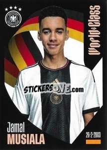 Sticker Jamal Musiala - FIFA World Class 2024
 n. 88 - Panini