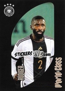 Sticker Antonio Rüdiger – Line-up - FIFA World Class 2024
 n. 105 - Panini