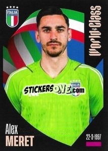 Sticker Alex Meret - FIFA World Class 2024
 - Panini
