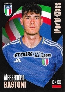 Sticker Alessandro Bastoni - FIFA World Class 2024
 n. 115 - Panini