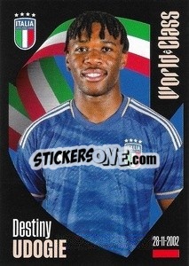 Sticker Destiny Udogie - FIFA World Class 2024
 - Panini