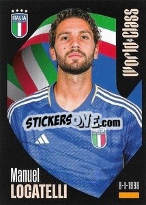 Sticker Manuel Locatelli - FIFA World Class 2024
 n. 122 - Panini