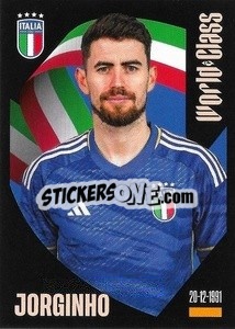 Sticker Jorginho - FIFA World Class 2024
 - Panini
