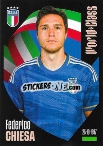 Sticker Federico Chiesa - FIFA World Class 2024
 - Panini