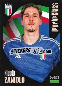 Sticker Nicolò Zaniolo - FIFA World Class 2024
 n. 127 - Panini