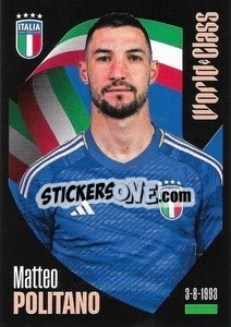 Sticker Matteo Politano - FIFA World Class 2024
 n. 128 - Panini