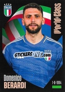 Sticker Domenico Berardi - FIFA World Class 2024
 n. 129 - Panini