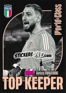 Sticker Gianluigi Donnarumma – Top Keeper - FIFA World Class 2024
 n. 134 - Panini