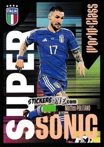 Sticker Matteo Politano – Supersonic - FIFA World Class 2024
 n. 136 - Panini