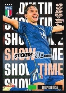 Sticker Federico Chiesa – Show Time - FIFA World Class 2024
 n. 137 - Panini