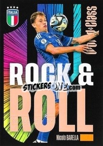 Sticker Nicolò Barella – Rock & Roll - FIFA World Class 2024
 - Panini