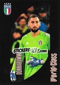 Sticker Gianluigi Donnarumma – Line-up - FIFA World Class 2024
 - Panini