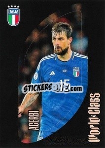 Sticker Francesco Acerbi – Line-up - FIFA World Class 2024
 n. 143 - Panini