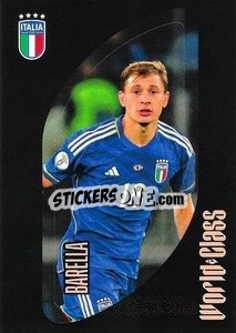 Sticker Nicolò Barella – Line-up - FIFA World Class 2024
 n. 146 - Panini