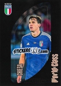 Sticker Federico Chiesa – Line-up - FIFA World Class 2024
 - Panini