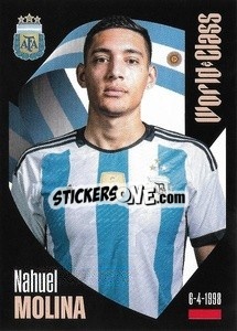 Sticker Nahuel Molina - FIFA World Class 2024
 - Panini