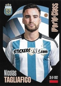 Sticker Nicolás Tagliafico - FIFA World Class 2024
 n. 160 - Panini