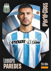 Sticker Leandro Paredes - FIFA World Class 2024
 n. 162 - Panini