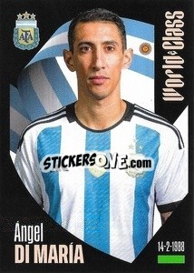 Cromo Ángel di María - FIFA World Class 2024
 - Panini