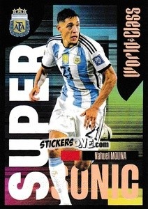 Sticker Nahuel Molina – Supersonic - FIFA World Class 2024
 n. 175 - Panini