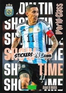Sticker Ángel di María – Show Time - FIFA World Class 2024
 n. 176 - Panini