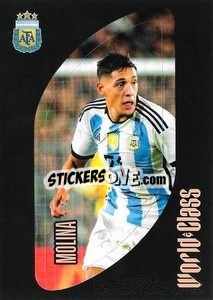 Sticker Nahuel Molina – Line-up - FIFA World Class 2024
 - Panini