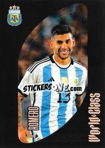 Sticker Cristian Romero – Line-up - FIFA World Class 2024
 - Panini