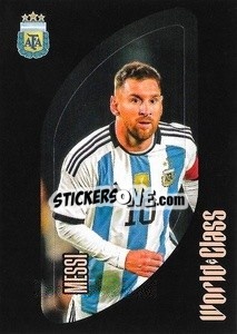 Sticker Lionel Messi – Line-up - FIFA World Class 2024
 n. 188 - Panini