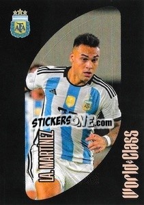 Sticker Lautaro Martínez – Line-up - FIFA World Class 2024
 - Panini