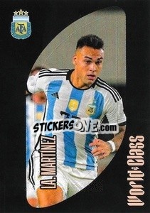 Figurina Lautaro Martínez – Line-up - FIFA World Class 2024
 - Panini