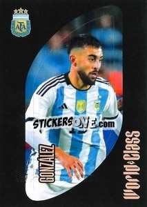 Sticker Nicolás González – Line-up - FIFA World Class 2024
 n. 190 - Panini