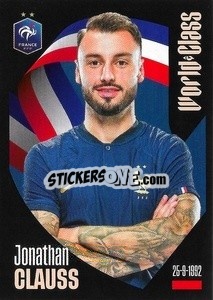 Sticker Jonathan Clauss - FIFA World Class 2024
 n. 196 - Panini