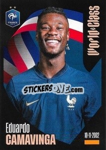 Sticker Eduardo Camavinga - FIFA World Class 2024
 n. 201 - Panini