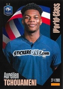 Sticker Aurélien Tchouaméni - FIFA World Class 2024
 - Panini