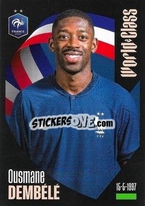 Sticker Ousmane Dembélé - FIFA World Class 2024
 n. 204 - Panini