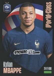 Sticker Kylian Mbappé - FIFA World Class 2024
 n. 209 - Panini