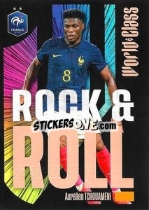 Sticker Aurélien Tchouaméni – Rock & Roll - FIFA World Class 2024
 - Panini
