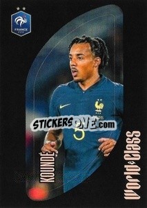 Sticker Jules Koundé – Line-up - FIFA World Class 2024
 n. 220 - Panini