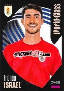 Sticker Franco Israel - FIFA World Class 2024
 - Panini