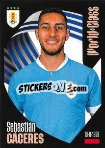 Sticker Sebastián Cáceres - FIFA World Class 2024
 - Panini