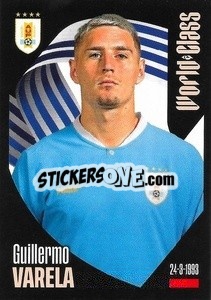 Sticker Guillermo Varela - FIFA World Class 2024
 - Panini