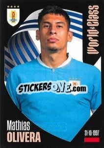 Sticker Mathías Olivera - FIFA World Class 2024
 n. 238 - Panini