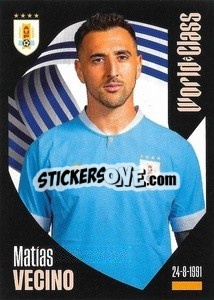 Sticker Matías Vecino - FIFA World Class 2024
 - Panini