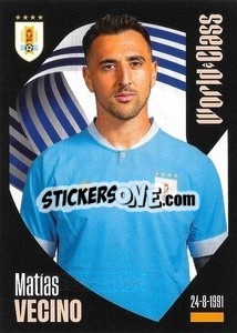 Sticker Matías Vecino - FIFA World Class 2024
 n. 244 - Panini
